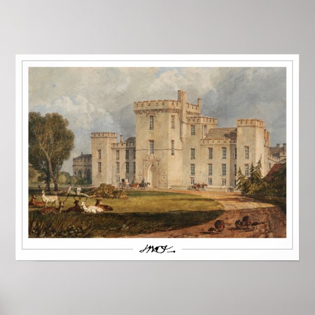 JMW Turner Zedign Art Poster nº 29-2 (Frente)