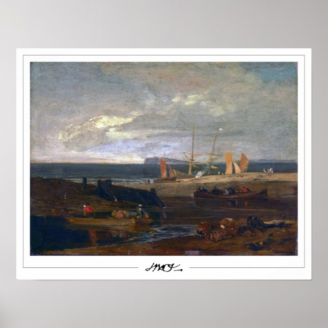JMW Turner Zedign Art Poster nº 29-3 (Frente)