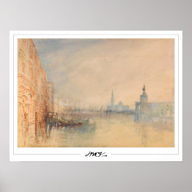 JMW Turner Zedign Art Poster nº 33-2 (Frente)