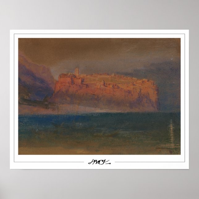 JMW Turner Zedign Art Poster nº 35-2 (Frente)