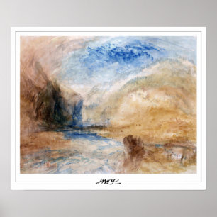 JMW Turner Zedign Art Poster nº 362-3