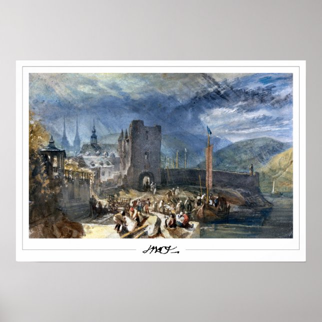 JMW Turner Zedign Art Poster nº 42-2 (Frente)