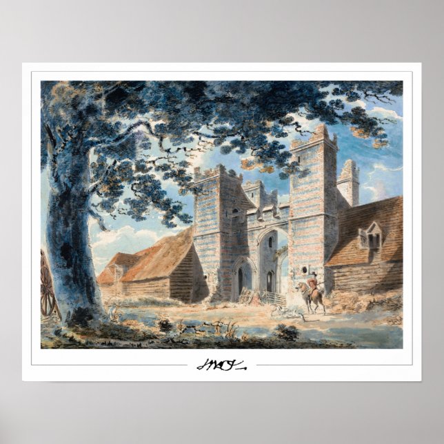 JMW Turner Zedign Art Poster nº 4-3 (Frente)