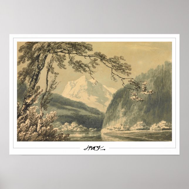 JMW Turner Zedign Art Poster nº 546-3 (Frente)