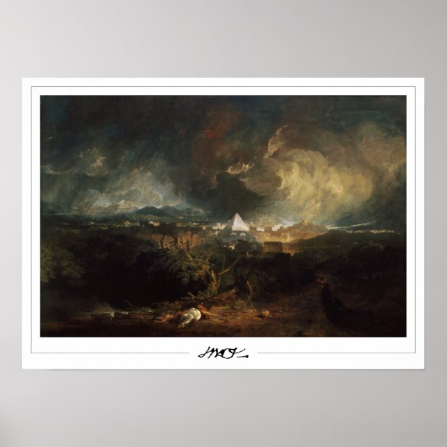 JMW Turner Zedign Art Poster nº 7-2 (Frente)