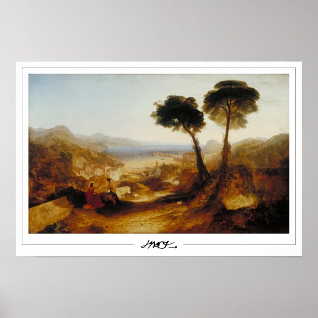 JMW Turner Zedign Art Poster nº 8-3 (Frente)