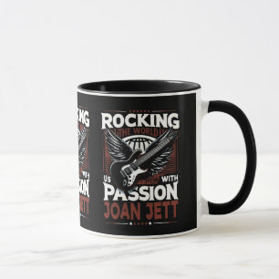 Joan Jett Designs: Criações de Canecas Elegantes p