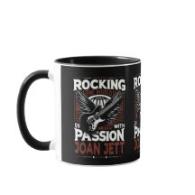 Joan Jett Designs: Criações de Canecas Elegantes p