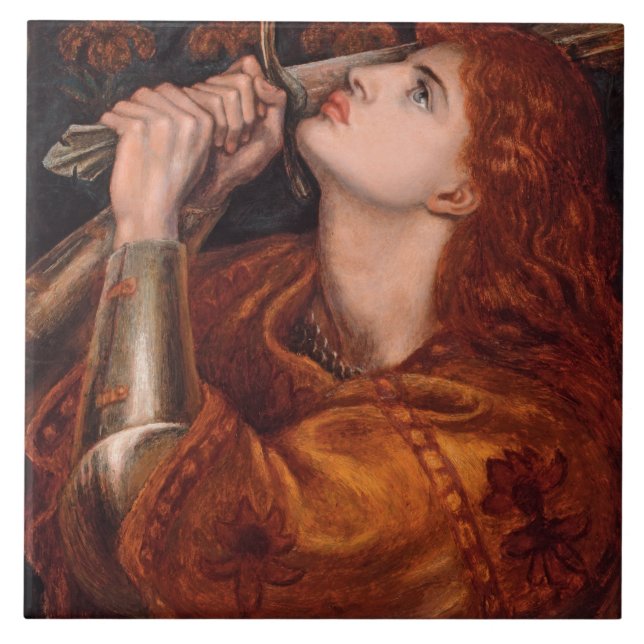 Joan of Arc (Retrait) (por Dante Gabriel Rossetti) (Frente)