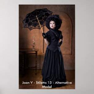 Joan V - Stiletto 13 - Alt Model Poster