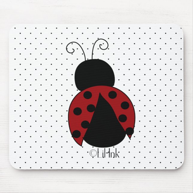 Joaninha Mousepad (Frente)
