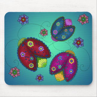 Joaninhas florais Mousepad