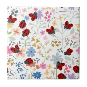 Joaninhas Lindas Floral Caprichoso Menina Sem Cost