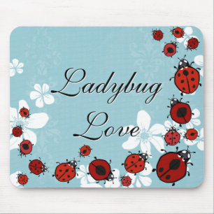 Joaninhas vermelhos Mousepad