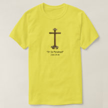 "João 19:30" (1) Camiseta