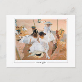 Joaquín Sorolla #17 - Cartão Postal de Arte Fina
