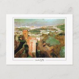 Joaquín Sorolla #254 - Cartão Postal de Arte Fina