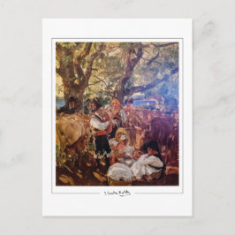 Joaquín Sorolla #79 - Cartão Postal de Arte Fina