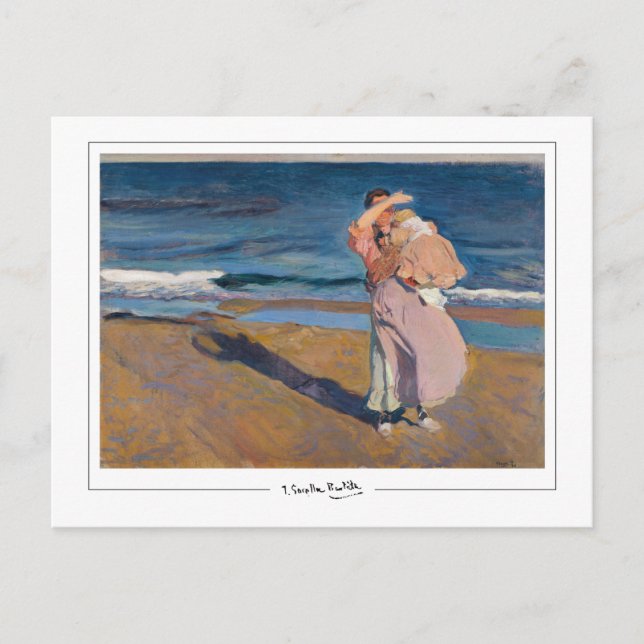 Joaquín Sorolla #8 - Cartão Postal de Arte (Frente)