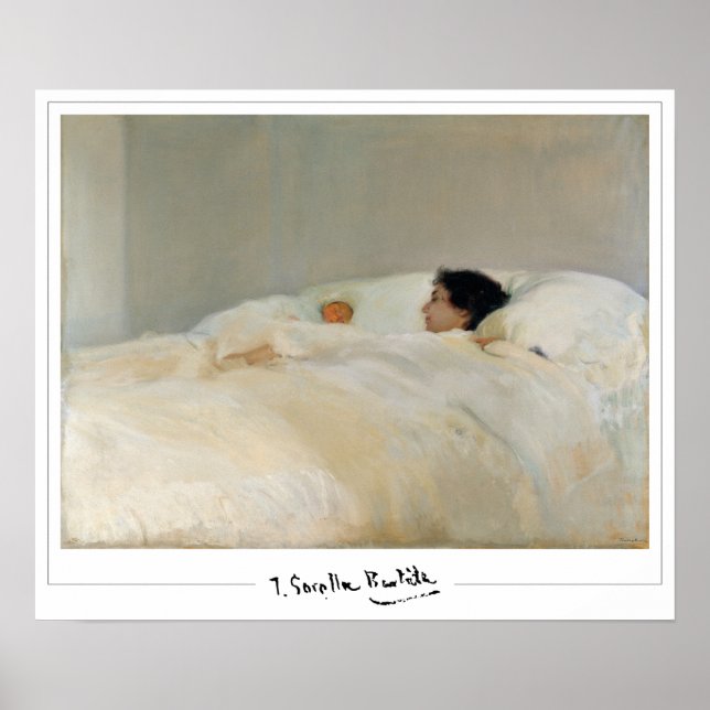 Joaquín Sorolla Zedign Art Poster #233 (Frente)