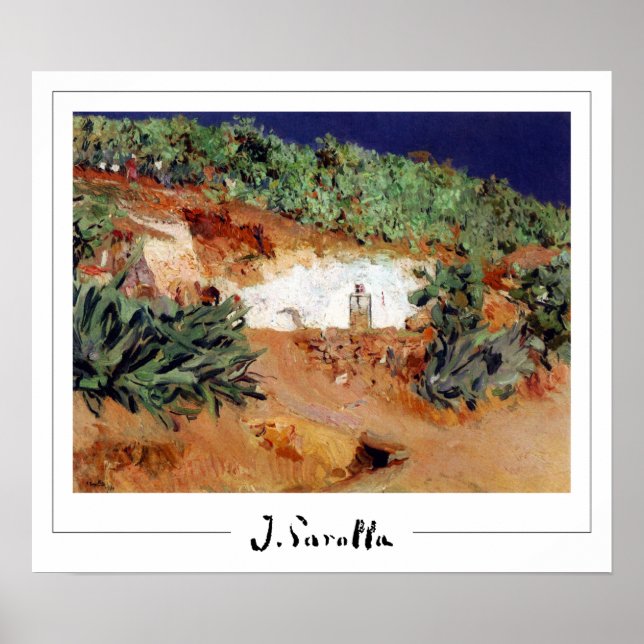 Joaquín Sorolla Zedign Art Poster nº 148 (Frente)