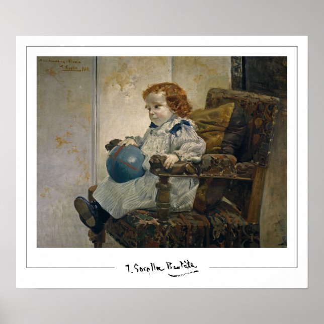 Joaquín Sorolla Zedign Art Poster nº 15 (Frente)