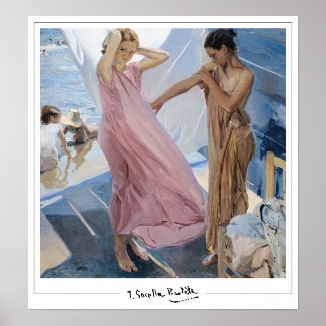 Joaquín Sorolla Zedign Art Poster nº 27 (Frente)