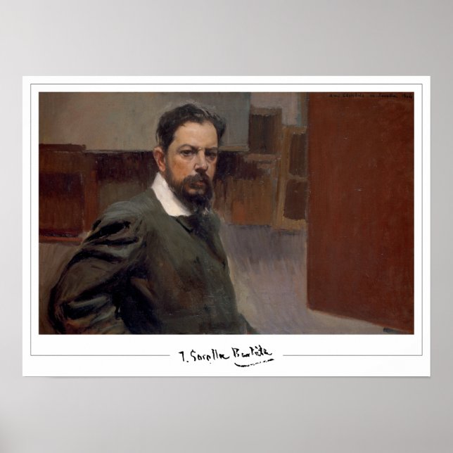 Joaquín Sorolla Zedign Art Poster nº 493 (Frente)