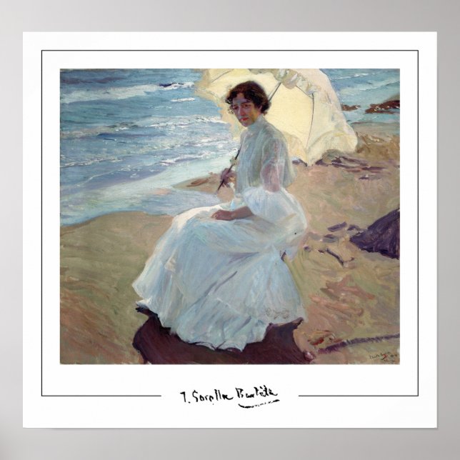 Joaquín Sorolla Zedign Art Poster nº 51 (Frente)
