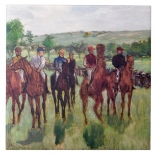 Jockeys e Race Horses, Edgar Degas