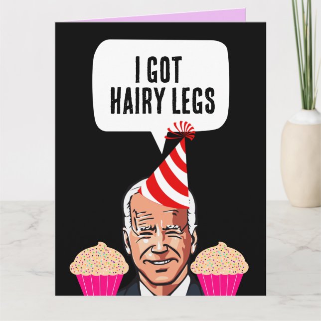 JOE BIDEN BIDEN BIRNY BIRTHYGREETING CARTÕES (Frente)