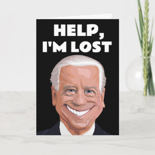 JOE BIDEN BIDEN BIRNY BREETING CARTÃO