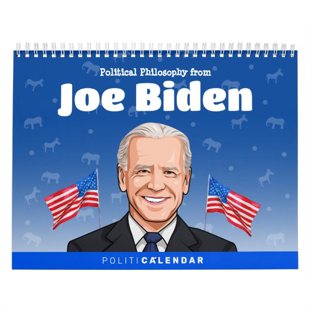 Joe Biden Calendário de Humor Político (Capa)