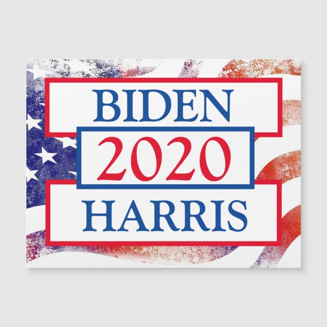 Joe Biden e Kamala Harris 2020 Eleição (Frente)