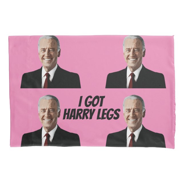 JOE BIDEN HARRY LEGS PILLOWCASES (Frente)