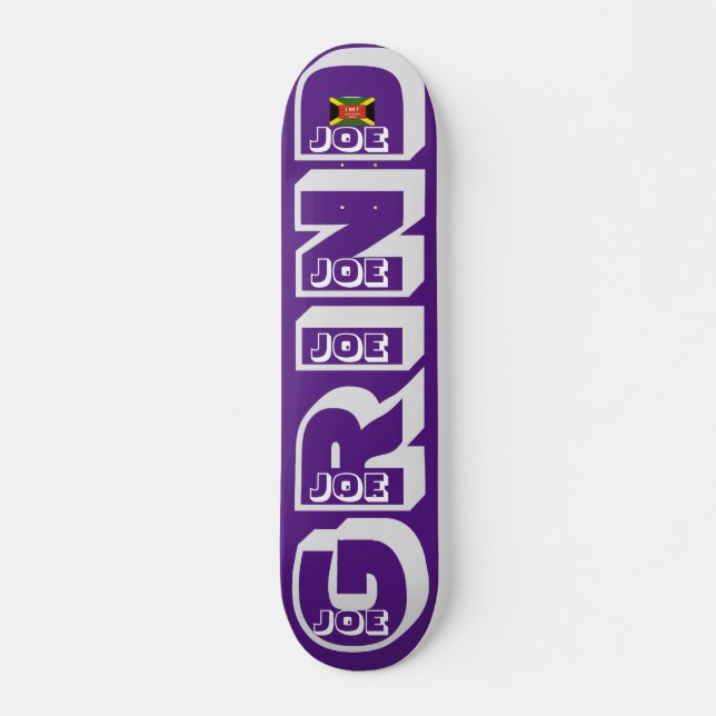 JOE GRIND OFICIAL 7 3/4" Skateboard (Frente)