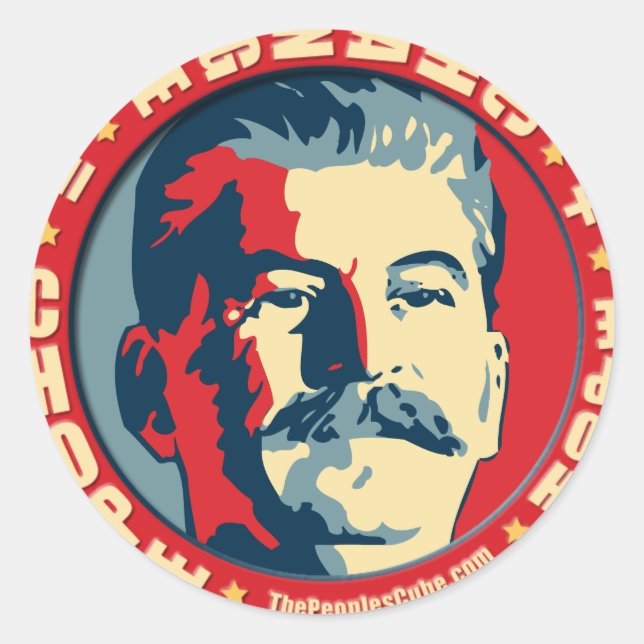Joe Stalin - tio: Etiqueta de OHP (Frente)