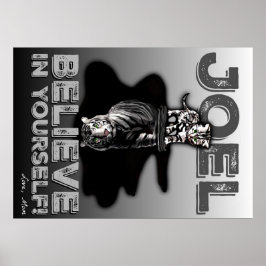Joel, acredite em si mesmo! Poster personalizado