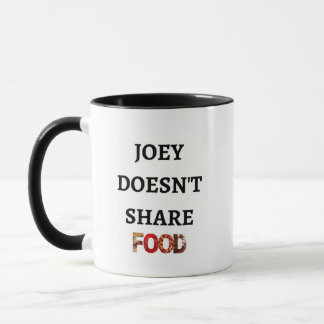 Joey não compartilha caneca Comida