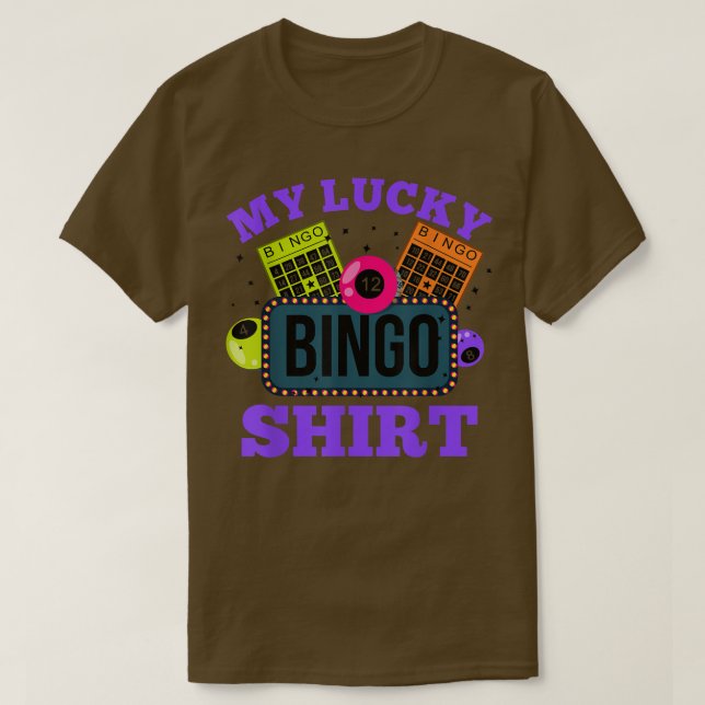 Jogador Bingo Engraçado, Meu Carrossel Da Camisa D (Frente do Design)