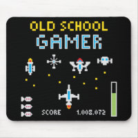 Jogador da velha escola - Stellarship - Mousepad