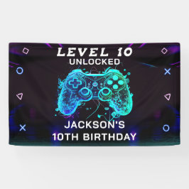 Jogador de Aniversário de criança do Video Game Pa