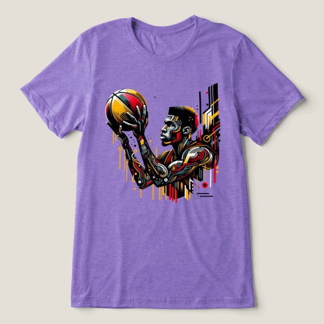 Jogador de basquete (Design frontal)