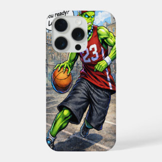 Jogador de Basquete Alien Urbano - Arte em Estilo