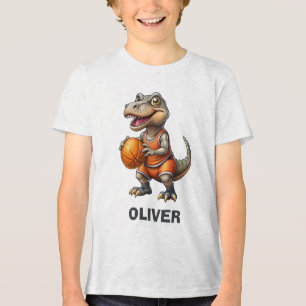 Jogador de Basquete Dinossauro Fofo