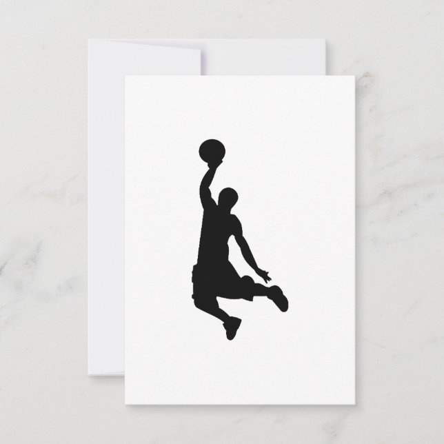 Jogador de basquete Silhouette (Frente)