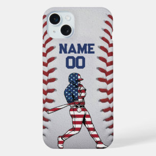 Jogador de beisebol Batedor com Número Personalizá