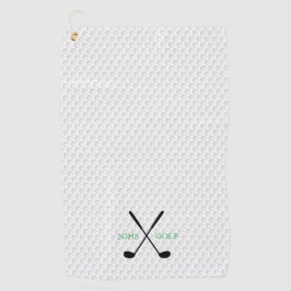 Jogador de Bola do Golf Team INTIALS Golfing Clust