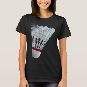 Jogador de Camiseta do Badminton Shuttle Birdie Id