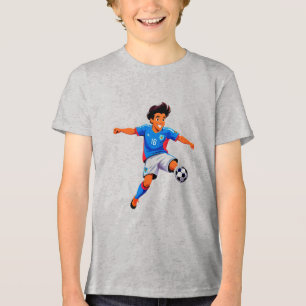 Jogador de Futebol de Desenho Animado